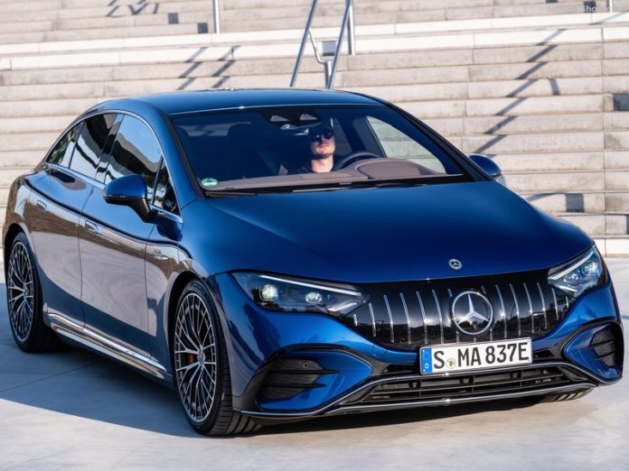 The 2023 Mercedes-BEnz EQE 53 AMG