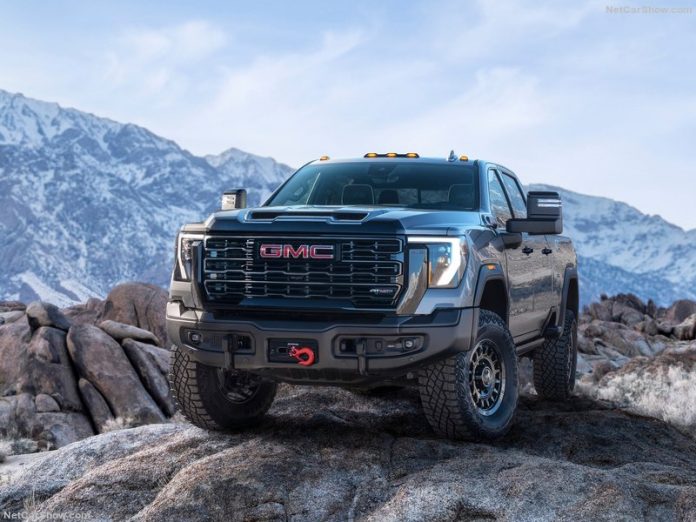 The 2024 GMC Sierra HD AT4X